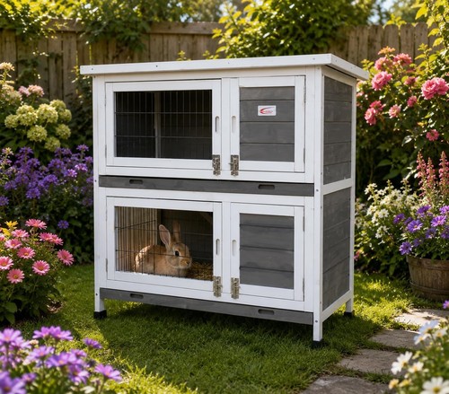 Bunny business rabbit - business, double