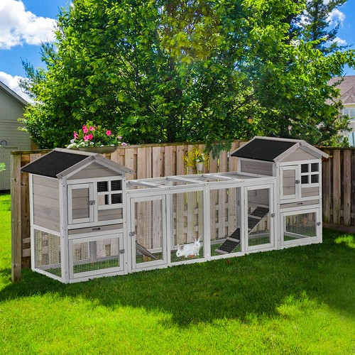 Rabbit hutch outdoor - in,