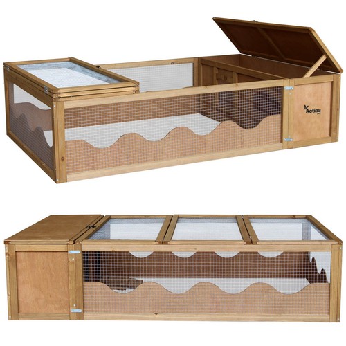 Tortoise small pet wooden - small,