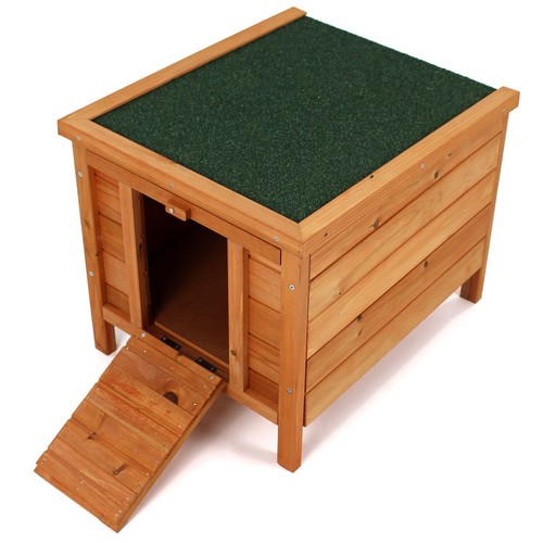 Wooden pet hide - wooden, shelter