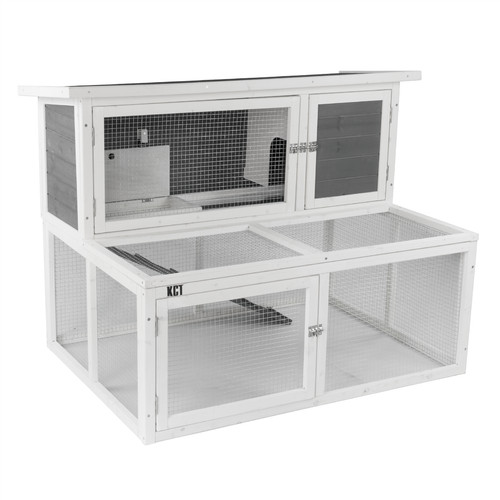 Wooden rabbit hutch - hutch, 4ft