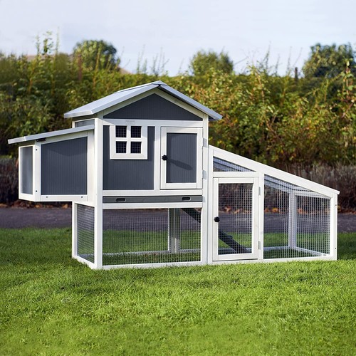 Plastic chicken coop run hen - chicken,