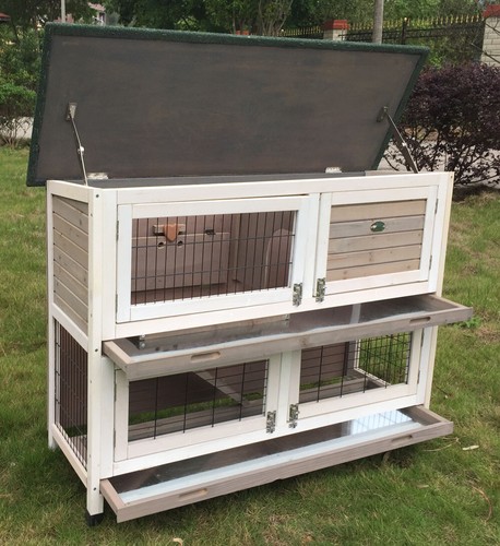 Large rabbit hutch - large,