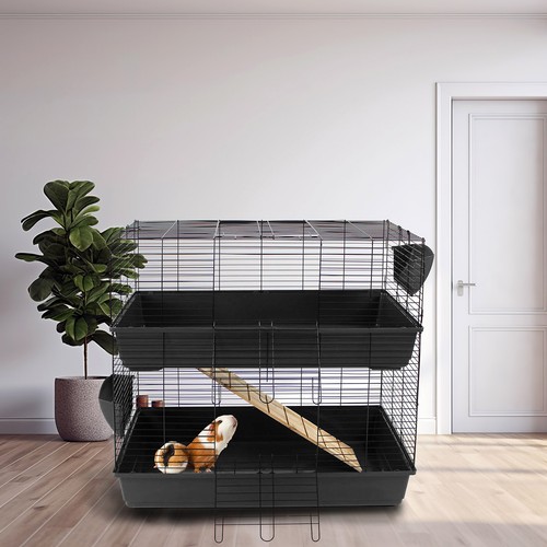 Indoor rabbit cage hutch - hutch, 2